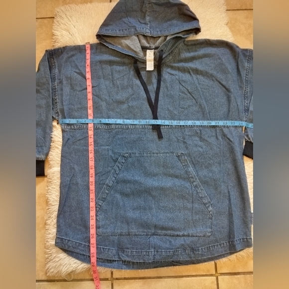 New Jersey Spirit oversized S hooded pullover jacket top - Picture 9 of 11